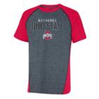 Men's Ohio State Buckeyes Cycle Colorblock Tee, Size: Small, Brt Red