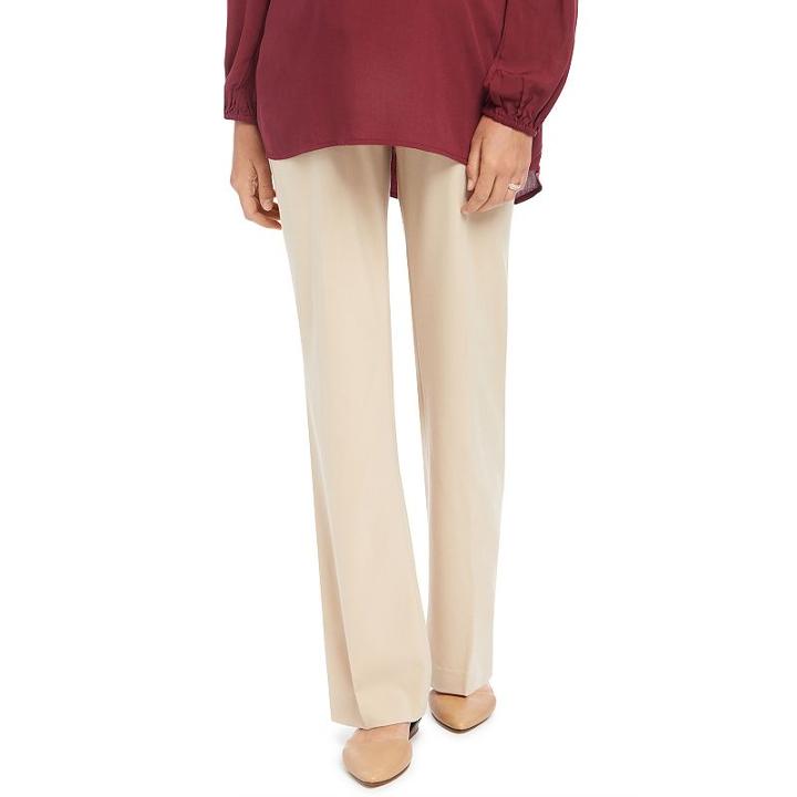 Maternity Oh Baby By Motherhood&trade; Secret Fit Belly&trade; Slim Bootcut Pants, Women's, Size: Medium, Beige Oth
