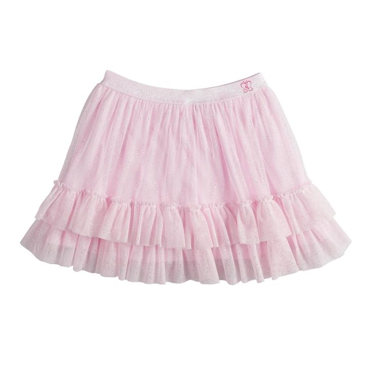 Disney's Fancy Nancy Girls 4-10 Glittery Tulle Skirt By Jumping Beans&reg;, Size: 5, Light Pink