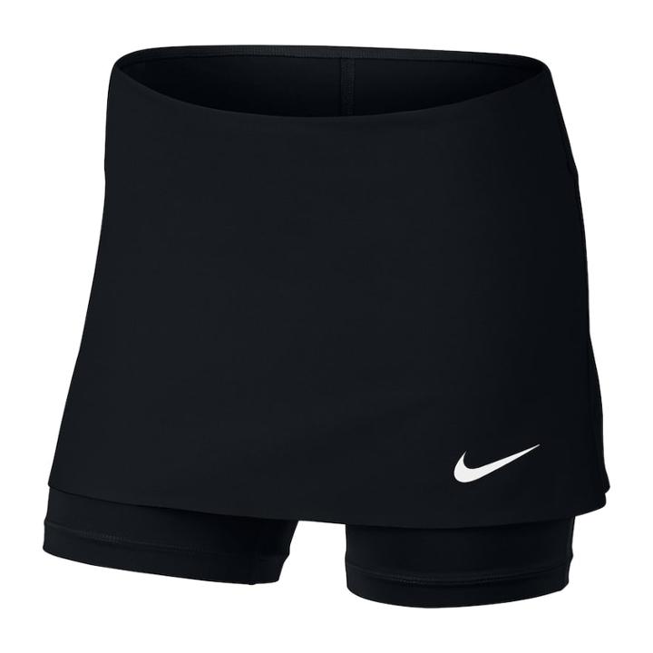 Girls 7-16 Nike Power Tennis Skirt With Built-in Shorts, Size: Small, Grey (charcoal)