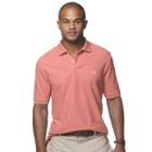 Men's Chaps Solid Pique Polo, Size: Small, Red