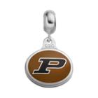 Fiora Sterling Silver Purdue Boilermakers Logo Charm, Women's, Multicolor