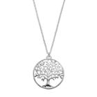 Lc Lauren Conrad Tree Of Life Pendant Necklace, Women's, Silver