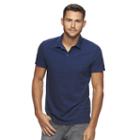 Men's Marc Anthony Slim-fit Essential Pique Polo, Size: Xl, Blue