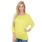 Women's White Mark Dolman Tunic, Size: Xl, Brt Green