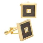 Men's Croft & Barrow&reg; Mark Cuff Links, Charcoal