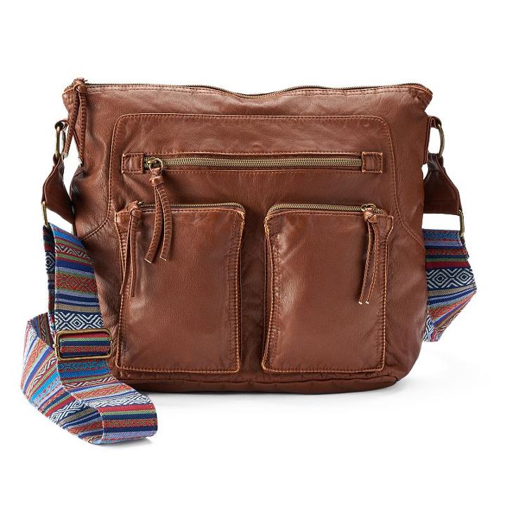 Mudd&reg; Addy Crossbody Bag, Women's, Red/coppr (rust/coppr)
