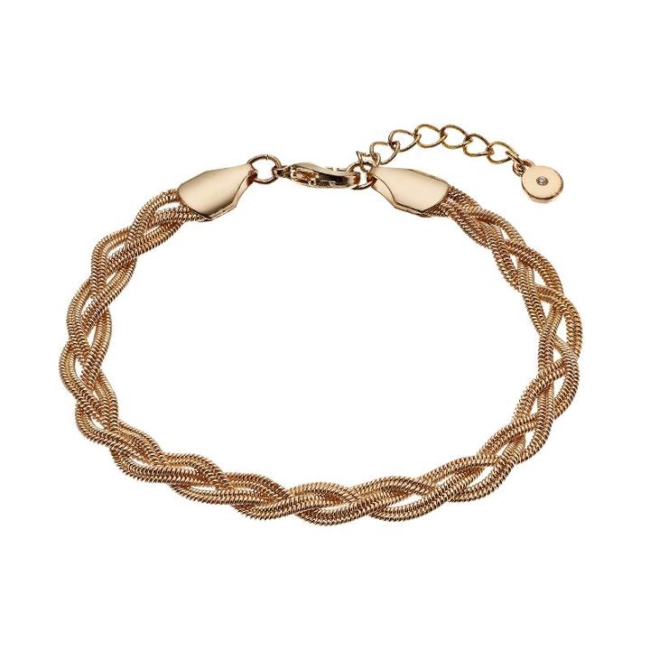 Lc Lauren Conrad Braided Bracelet, Women's, Gold
