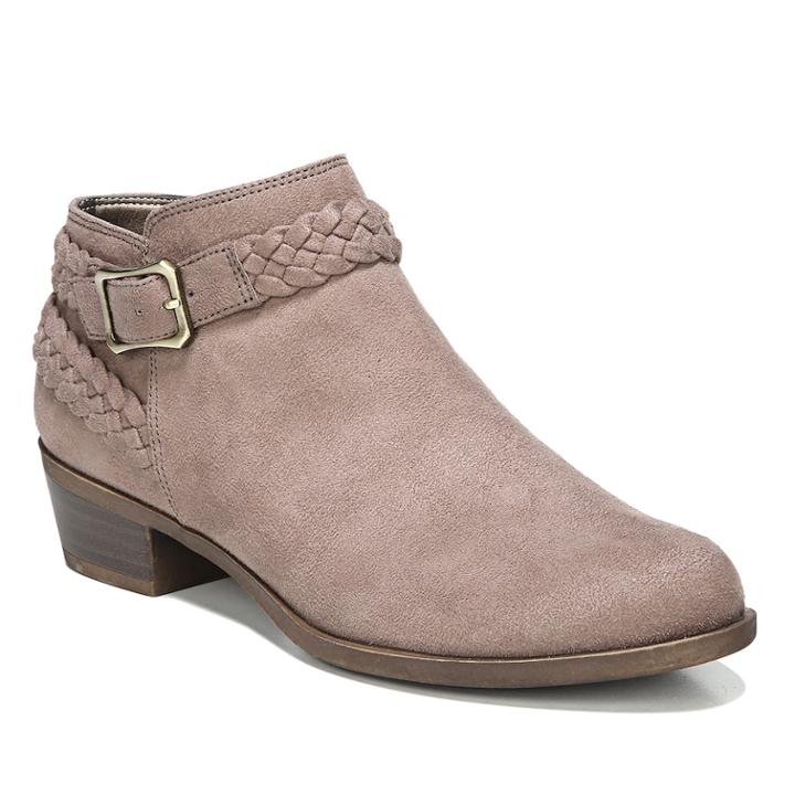 Lifestride Velocity Adriana Women's Ankle Boots, Size: Medium (9.5), Dark Beige