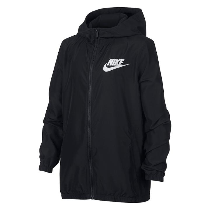 Boys 8-20 Nike Woven Hoodie Jacket, Size: Large, Grey (charcoal)