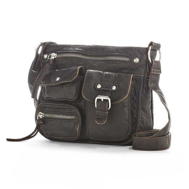 Mudd&reg; Danie Crossbody Bag, Women's, Dark Brown