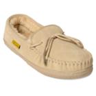 Brumby Men's Moccasin Slippers, Size: Medium (9), Lt Beige