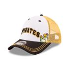 Youth New Era Pittsburgh Pirates Logo Play 9forty Adjustable Cap, Boy's, White