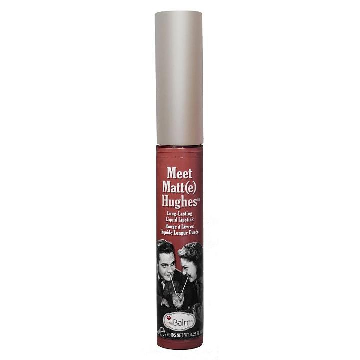 Thebalm Meet Matt(e) Hughes Long-lasting Matte Liquid Lipstick, Beig/green (beig/khaki)