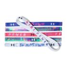 Girls 4-16 Under Armour 6-pk. Girl Boss Logo Mini Headbands, Med Blue