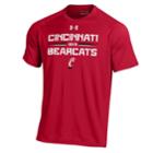 Men's Under Armour Cincinnati Bearcats Tee, Size: Medium, Red