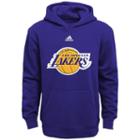 Boys 8-20 Adidas Los Angeles Lakers Prime Pullover Fleece Hoodie, Boy's, Size: Large, Purple