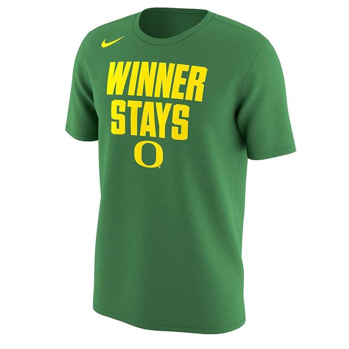 Men's Nike Oregon Ducks Selection Sunday Tee, Size: Xl, Green