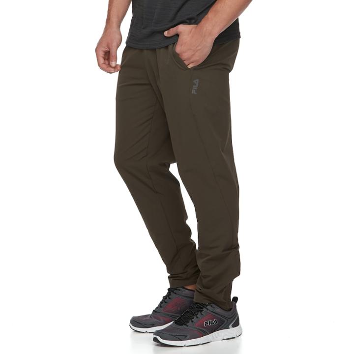 Men's Fila Sport&reg; Stretch Woven Training Pants, Size: Medium, Purple Oth
