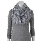 Sonoma Goods For Life&trade; Lurex Infinity Scarf, Women's, Dark Grey