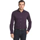 Men's Van Heusen Flex Stretch Slim-fit Button-down Shirt, Size: Xxl, Purple Oth