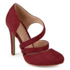Journee Collection Zeera Women's High Heels, Size: Medium (7), Dark Red
