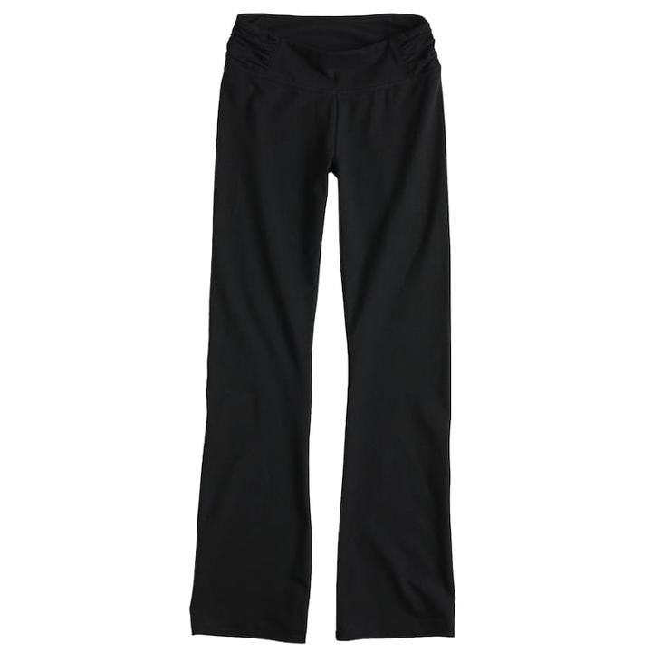 Girls 7-16 So&reg; Bootcut Yoga Leggings, Size: 7-8, Black