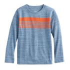 Boys 4-7x Sonoma Goods For Life&trade; Long-sleeved Striped Tee, Size: 5, Blue