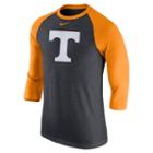 Men's Nike Tennessee Volunteers Tri-blend Raglan Tee, Size: Xl, Grey
