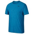 Men's Nike Breathe Tee, Size: Medium, Blue