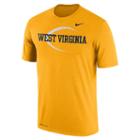 Men's Nike West Virginia Mountaineers Legend Icon Dri-fit Tee, Size: Small, Gold, Comfort Wear