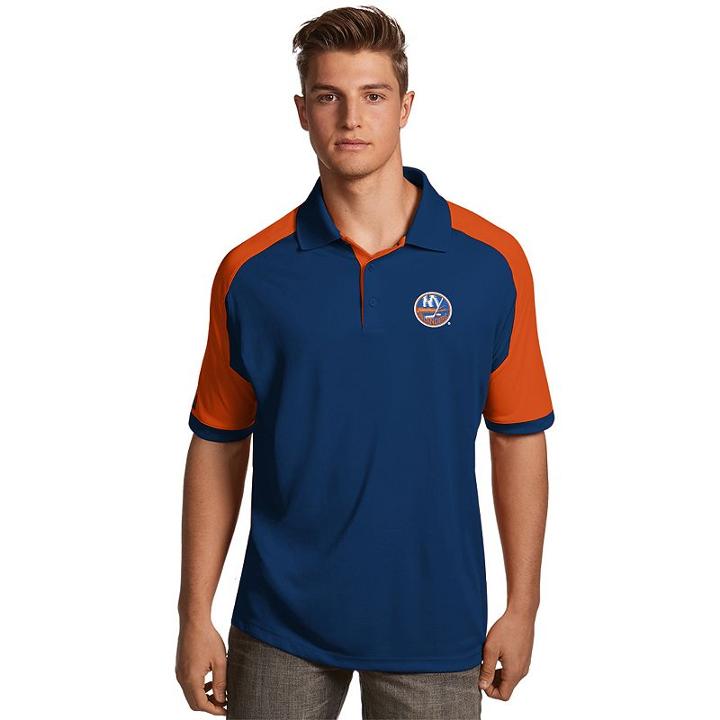 Men's Antigua New York Islanders Century Polo, Size: Large, Dark Blue