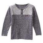 Boys 4-7 No Retreat Colorblocked Henley, Boy's, Size: 5, Grey Other