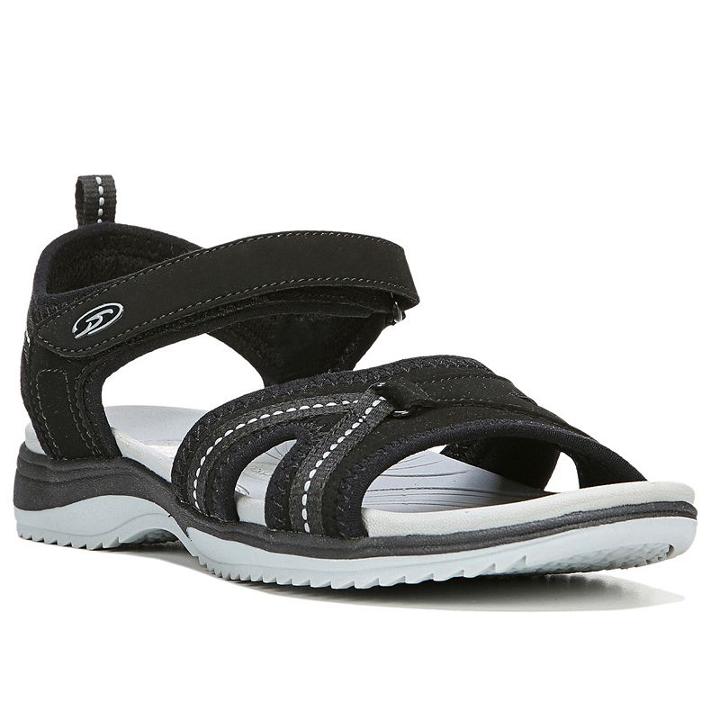Dr. Scholl's Daytime Women's Sandals, Size: Medium (6), Black