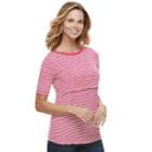 Maternity A:glow Empire Popover Nursing Top, Women's, Size: L-mat, Red