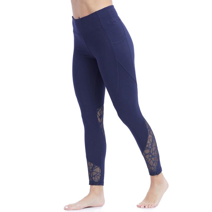 Women's Balance Collection Arabella Leggings, Size: Large, Dark Blue