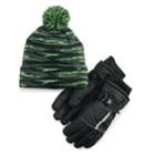 Boys 4-20 Zeroxposur Hat & Gloves Set, Size: L/xl, Grey (charcoal)
