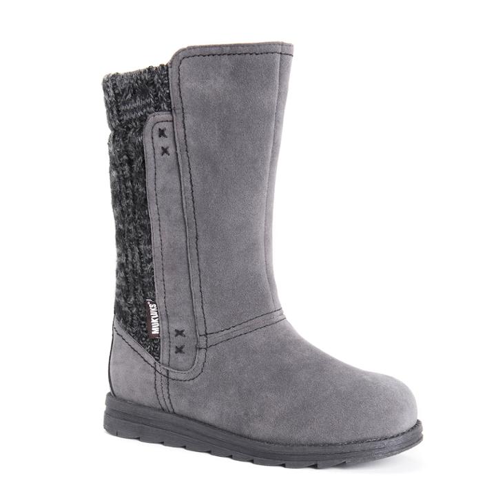 Muk Luks Stacy Women's Winter Boots, Size: 9, Grey