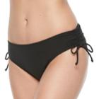 Women's Apt. 9&reg; Side Tie Scoop Bikini Bottoms, Size: Xl, Black
