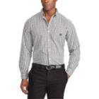 Men's Chaps Classic-fit Stretch Button-down Shirt, Size: Medium, White