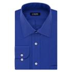 Men's Chaps Regular-fit No-iron Stretch Spread-collar Dress Shirt, Size: 17 36/37, Brt Blue