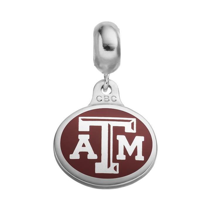 Fiora Sterling Silver Texas Aandm Aggies Logo Charm, Women's, Multicolor