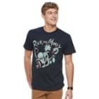 Men's Rick & Morty Octopus Tee, Size: Medium, Blue (navy)