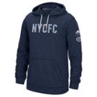 Men's Adidas New York City Fc Ultimate Hoodie, Size: Small, Blue (navy)