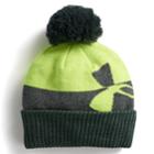 Boys 4-20 Under Armour Pom Beanie, Grey (charcoal)