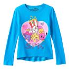 Girls 4-6x Shopkins Character Heart Tee, Girl's, Size: 5, Blue