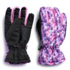 Girls 4-16 So&reg; Ski Gloves, Size: 7-16, Drk Purple