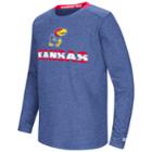 Boys 8-20 Kansas Jayhawks Wordmark Tee, Size: Xl(20), Dark Blue