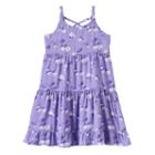 Jumping Beans, Girls 4-10 &reg; Floral Tiered Dress, Girl's, Size: 6x, Med Purple