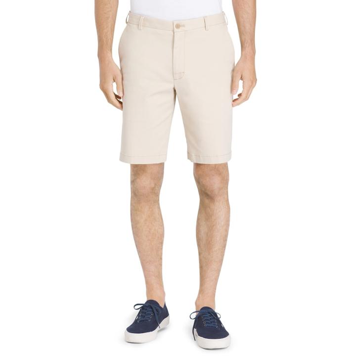 Men's Izod Saltwater Classic-fit Stretch Performance Shorts, Size: 31, Lt Beige